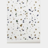 Terrazzo Grå Ferm Living - Køb grå tapet med mosaik mønster Terrazzo Grå Ferm Living - Køb grå tapet med mosaik mønster