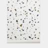 Terrazzo Grå Ferm Living - Køb grå tapet med mosaik mønster Terrazzo Grå Ferm Living - Køb grå tapet med mosaik mønster