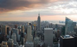 New York skyline højhuse Non-woven - Køb fototapet online
