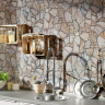 Store grå-brune granit sten m. lyse fuger - Køb tapet med granitsten Store grå-brune granit sten m. lyse fuger - Køb tapet med granitsten