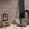 Store grå-brune granit sten m. lyse fuger - Køb tapet med granitsten Store grå-brune granit sten m. lyse fuger - Køb tapet med granitsten