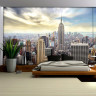 New York Skyline USA - Køb flot fototapet i non-woven kvalitet New York Skyline USA - Køb flot fototapet i non-woven kvalitet