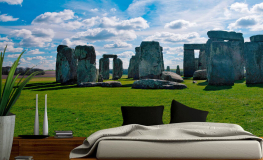 Stonehenge - Køb fototapet i non-woven kvalitet billigt online her