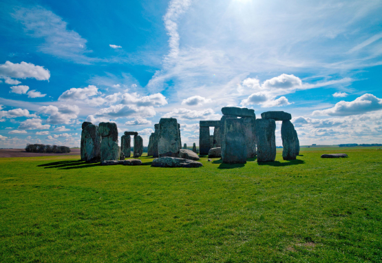 Stonehenge - Køb fototapet i non-woven kvalitet billigt online her
