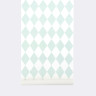 Harlequin Mint - Køb billig ferm living tapet med mint farvede tern Harlequin Mint - Køb billig ferm living tapet med mint farvede tern