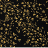 93585-4 VERSACE - Køb sort Versace tapet med masser af guldblomster