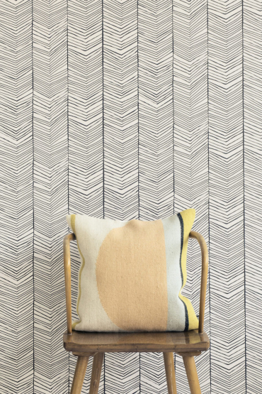 Herringbone 167 Ferm Living tapet - Køb billigt Ferm tapet her