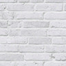 Lysegråt murstenstapet - Køb billigt tapet med lysegrå mursten