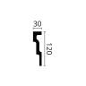 Stukliste Nomastyl M1 120X30mm. Stukliste Nomastyl M1 120X30mm.