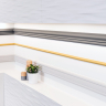 WL5 vægliste - Køb Wallstyle WL5 vægliste 2 meter lang til væggen WL5 vægliste - Køb Wallstyle WL5 vægliste 2 meter lang til væggen