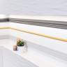 WL5 vægliste - Køb Wallstyle WL5 vægliste 2 meter lang til væggen WL5 vægliste - Køb Wallstyle WL5 vægliste 2 meter lang til væggen