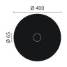 R5 Loftroset Arstyl 400mm. flot stuk loftrosette i hvid til loft R5 Loftroset Arstyl 400mm. flot stuk loftrosette i hvid til loft