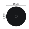 R10 Loftroset Arstyl 600mm. - Køb hvid stukrosette til loftet R10 Loftroset Arstyl 600mm. - Køb hvid stukrosette til loftet