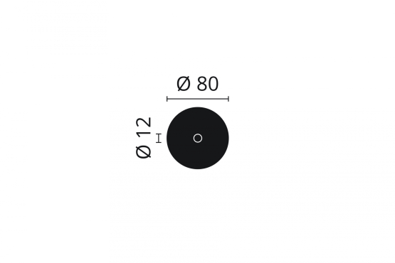 R17 Loftrosetter Arstyl 80mm. 4stk. stuk loft rosetter i hvid