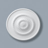 R20 Loftroset Arstyl 755mm. flot hvid stuk rosette til loftet R20 Loftroset Arstyl 755mm. flot hvid stuk rosette til loftet