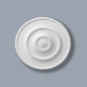 R20 Loftroset Arstyl 755mm. flot hvid stuk rosette til loftet R20 Loftroset Arstyl 755mm. flot hvid stuk rosette til loftet