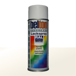 Blank ral 9010 spraymaling - Køb billig Spraymaling ral 9010 fra BELTON