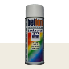 Mat Ral 9010 Spraymaling hvid - Køb Spraymaling til Jern og metal