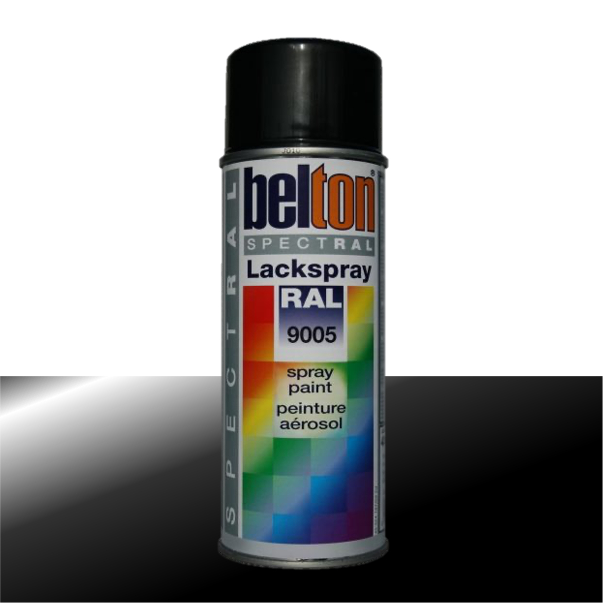 Blank sort ral 9005 Spraymaling Køb sort spraylak fra BELTON