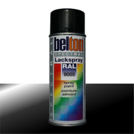 Blank sort ral 9005 Spraymaling - Køb sort spraylak fra BELTON