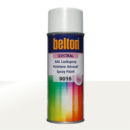 Trafikhvid Blank Ral 9016 spraymaling - Billig Spraymaling ral9016 fra BELTON