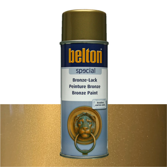 Belton Guld spraymaling 400ml. - Køb billig guldspray maling online