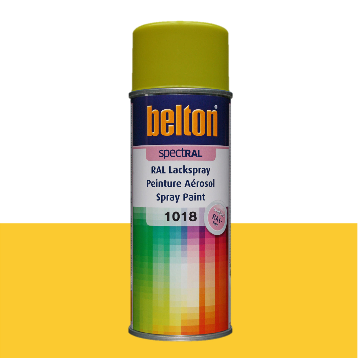 Gul Ral1018 Zinkgul spraymaling 400ml. Billig spray maling til metal