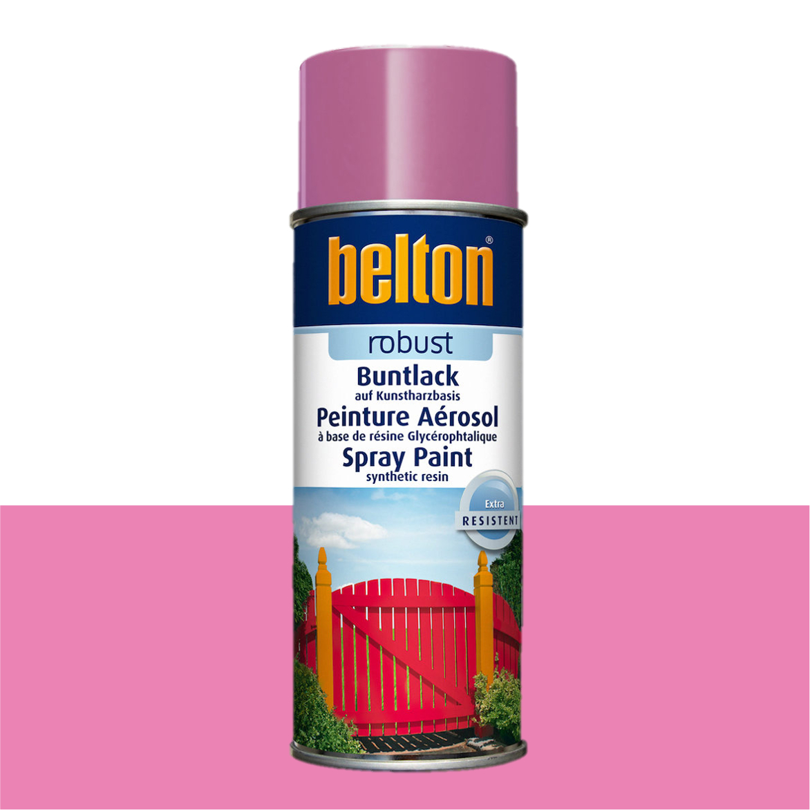 Pink spraymaling Belton 400ml. - Køb billig lyserød