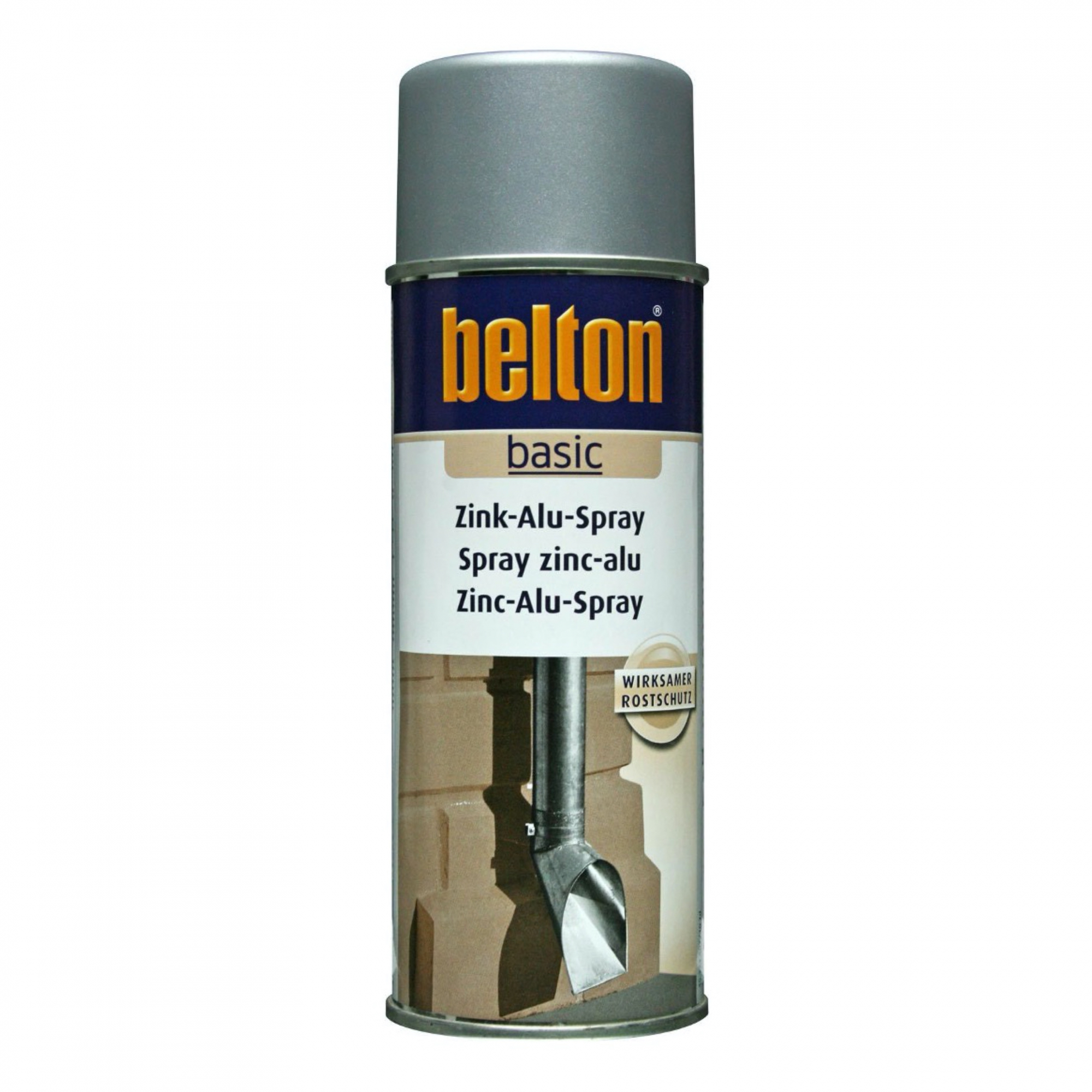 Morgenøvelser salat romantisk Zink-Alu spraymaling Belton 400ml. - Køb zinkspray til jern og metal