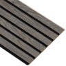 Akustikpanel træpanel Basic Sort olie 240cm. - Akustik panel i sort Akustikpanel træpanel Basic Sort olie 240cm. - Akustik panel i sort