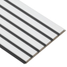 Akustikpanel træpanel Basic Hvidmalet 240cm. - Hvid akustik panel Akustikpanel træpanel Basic Hvidmalet 240cm. - Hvid akustik panel