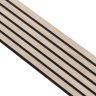 Akustikpanel træpanel Natur 240cm. - Køb trælamel paneler her Akustikpanel træpanel Natur 240cm. - Køb trælamel paneler her
