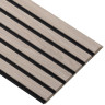 Akustikpanel træpanel Basic Hvid olie 240cm. - Akustik panel i eg Akustikpanel træpanel Basic Hvid olie 240cm. - Akustik panel i eg