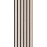 Akustikpanel træpanel Basic Hvid olie 240cm. - Akustik panel i eg Akustikpanel træpanel Basic Hvid olie 240cm. - Akustik panel i eg