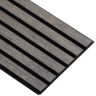 Sort olie m. sort MDF og sort filt Akustikpanel Basic Eg 240cm. - Akustik panel Sort olie m. sort MDF og sort filt Akustikpanel Basic Eg 240cm. - Akustik panel