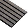 Sort olie m. sort MDF og sort filt Akustikpanel Basic Eg 240cm. - Akustik panel Sort olie m. sort MDF og sort filt Akustikpanel Basic Eg 240cm. - Akustik panel