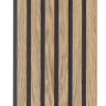 Akustikpanel træpanel Basic Brun olie 240cm. - Akustik panel i brun eg Akustikpanel træpanel Basic Brun olie 240cm. - Akustik panel i brun eg