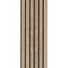 Akustikpanel træpanel Basic Brun olie 240cm. - Akustik panel i brun eg Akustikpanel træpanel Basic Brun olie 240cm. - Akustik panel i brun eg