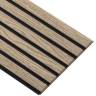 Akustikpanel træpanel Basic Brun olie 240cm. - Akustik panel i brun eg Akustikpanel træpanel Basic Brun olie 240cm. - Akustik panel i brun eg