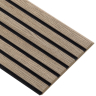 Akustikpanel træpanel Basic Mørk Brun olie 240cm. - Akustik panel i mørkebrun eg Akustikpanel træpanel Basic Mørk Brun olie 240cm. - Akustik panel i mørkebrun eg