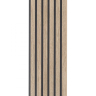 Akustikpanel træpanel Basic Mørk Brun olie 240cm. - Akustik panel i mørkebrun eg Akustikpanel træpanel Basic Mørk Brun olie 240cm. - Akustik panel i mørkebrun eg