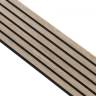 Akustikpanel træpanel Basic Mørk Brun olie 240cm. - Akustik panel i mørkebrun eg Akustikpanel træpanel Basic Mørk Brun olie 240cm. - Akustik panel i mørkebrun eg