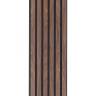 Akustikpanel træpanel Basic Valnød og sort MDF 240cm. - Akustik panel Akustikpanel træpanel Basic Valnød og sort MDF 240cm. - Akustik panel