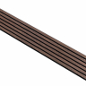 Akustikpanel træpanel Basic Valnød og sort MDF 278cm. - Akustik panel Akustikpanel træpanel Basic Valnød og sort MDF 278cm. - Akustik panel