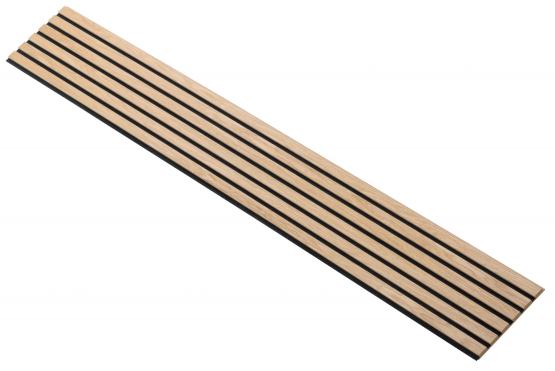 Akustikpanel træpanel Basic Klar olie 278cm. - Akustik panel i eg