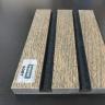 Prøve på akustikpanel Sort olie/Sort MDF m. sort filt - Akustikpaneler Prøve på akustikpanel Sort olie/Sort MDF m. sort filt - Akustikpaneler