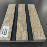 Prøve på akustikpanel Sort olie/Sort MDF m. sort filt - Akustikpaneler Prøve på akustikpanel Sort olie/Sort MDF m. sort filt - Akustikpaneler