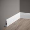 Flot fodliste med ledningsskjul 6,9cm. høj - Køb fodpanel online Flot fodliste med ledningsskjul 6,9cm. høj - Køb fodpanel online