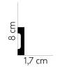 Firkantet fodliste 8cm. høj - Køb minimalistisk fodpanel billigt online her Firkantet fodliste 8cm. høj - Køb minimalistisk fodpanel billigt online her