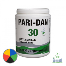 784 Pari-Dan 30 – Køb vandbaseret træmaling til maling af indendørs træværk
